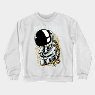 Lonely Astronaut From Space Crewneck Sweatshirt